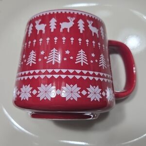 Fair Isle Comfy and Cozy Mug Earthenware Coffee Cup